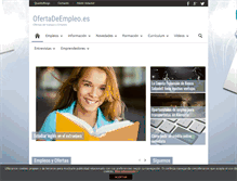 Tablet Screenshot of ofertadempleo.es